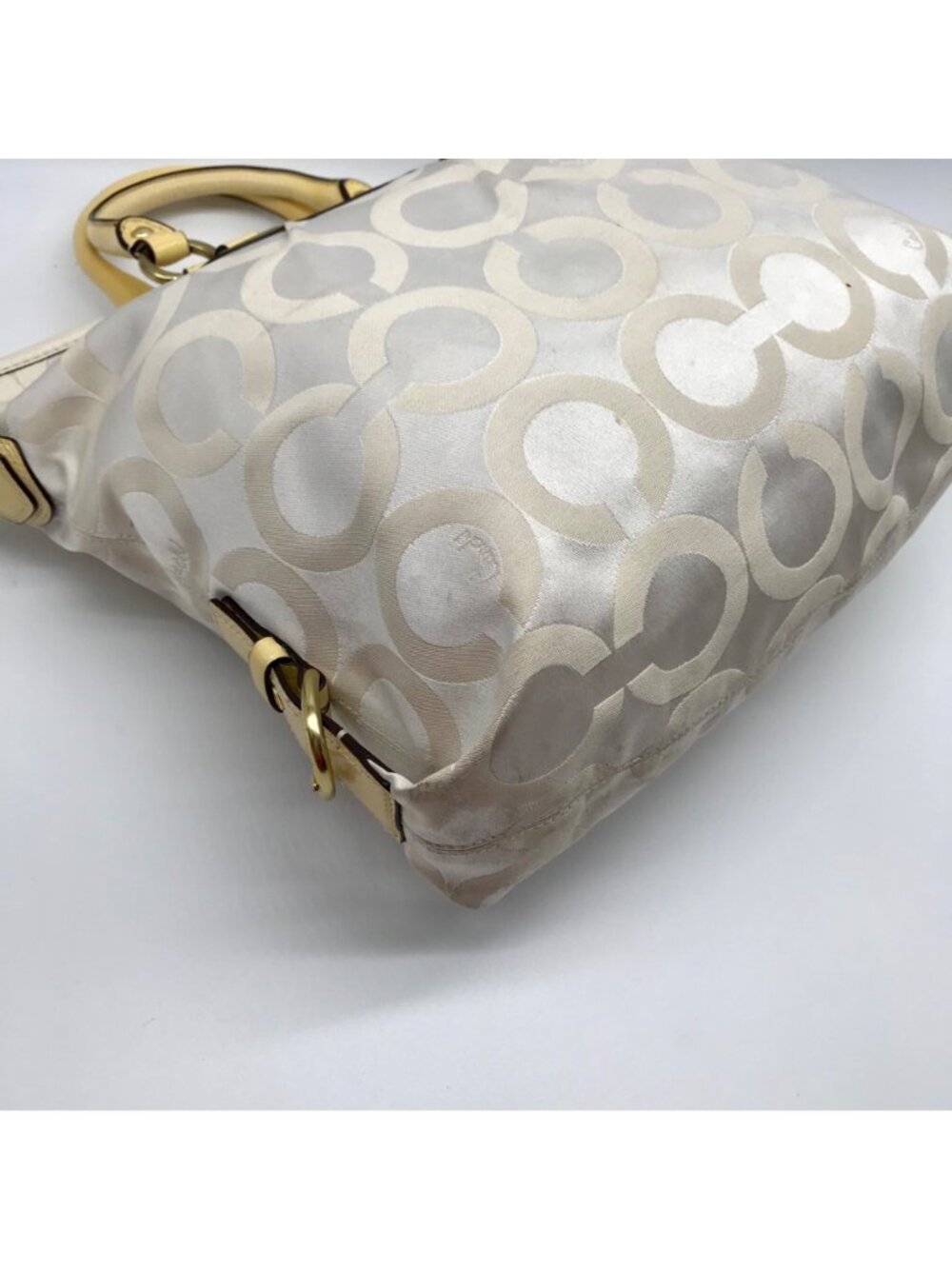 Coach Off -White Madison Sabrina Satchel Bag - Picture 6 of 13